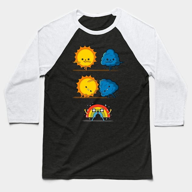 Meteorological Fusion! Baseball T-Shirt by Raffiti